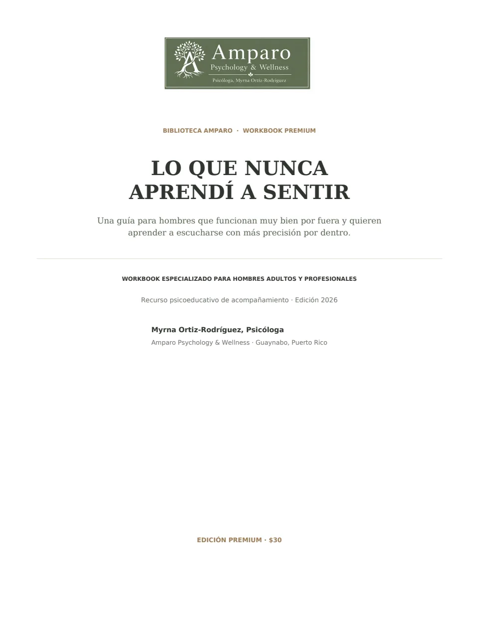 Portada de Lo que nunca aprendí a sentir